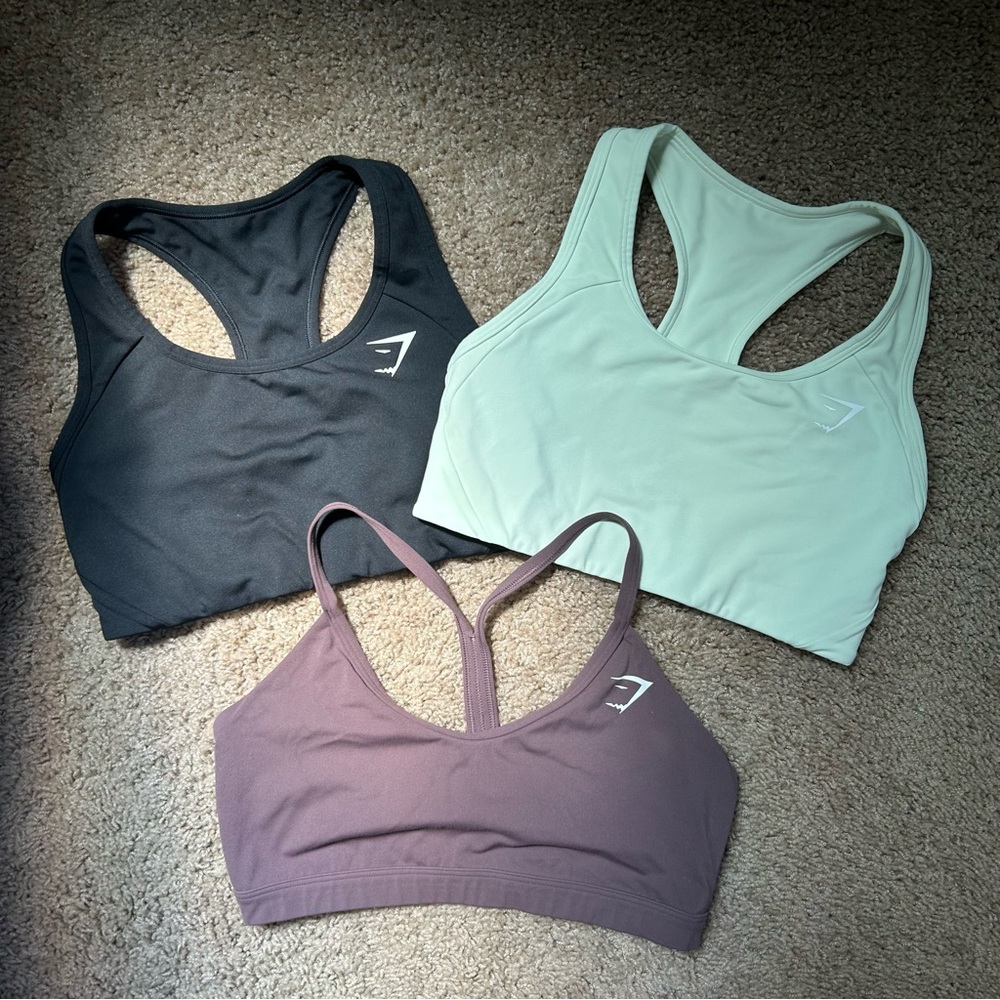 Gymshark sports bra bundle